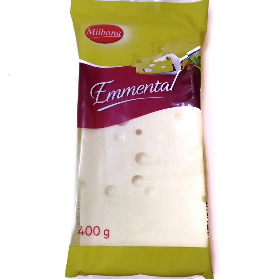 

Сир Емменталь Emmental 400г, Milbona