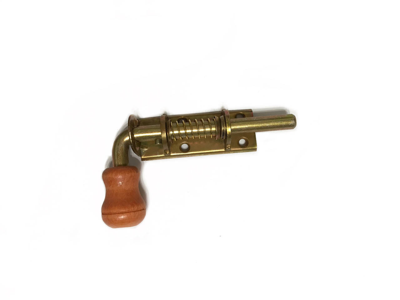 

Засов на пружине 10 см на гараж, ворота, двери