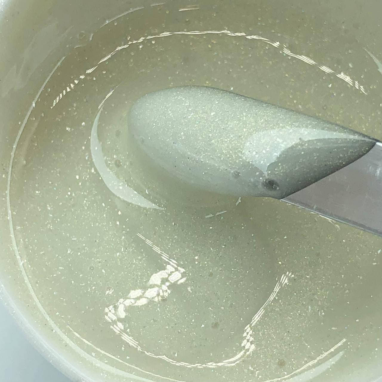 

Mein Cover Base №89 , 15 мл жемчужно белый с Золотым отливом