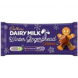 

Шоколад Cadbury Dairy Milk Winter Gingerbread 120g