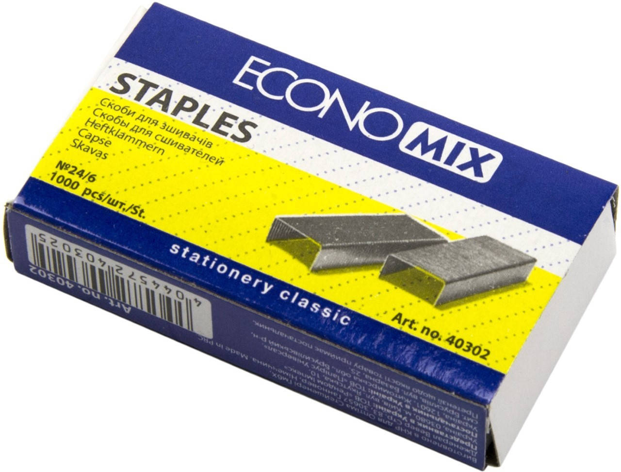 

Скоби "Economix" №24/6 №E40302(10)(500)