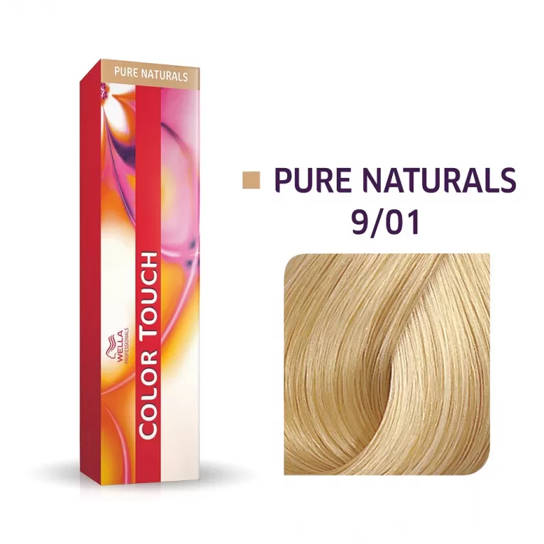 

Краска для волос Wella Color Touch 9/01 яркий блондин натурально-пепельный 60мл.