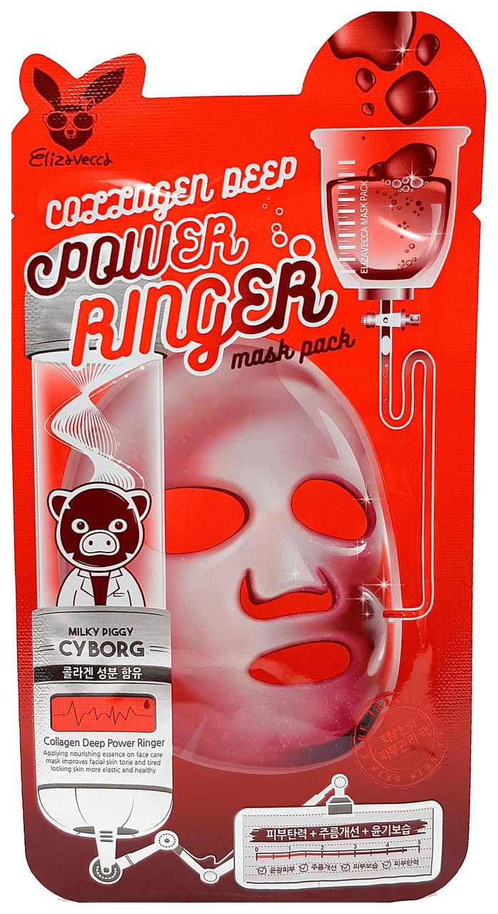 

Маска Коллагеновая Elizavecca collagen deep power ringer mask