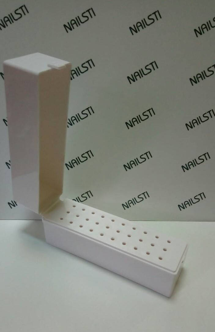 

Подставка-коробка для фрез на 30 шт., Белый