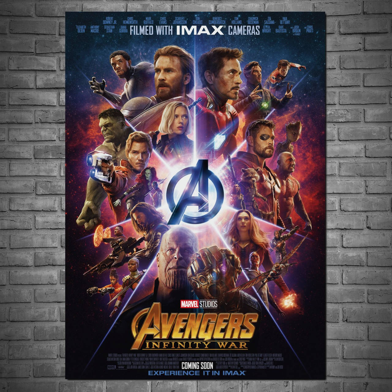 

Плакат "Мстители: Война Бесконечности, Avengers: Infinity War (2018)" (артикул 3355)