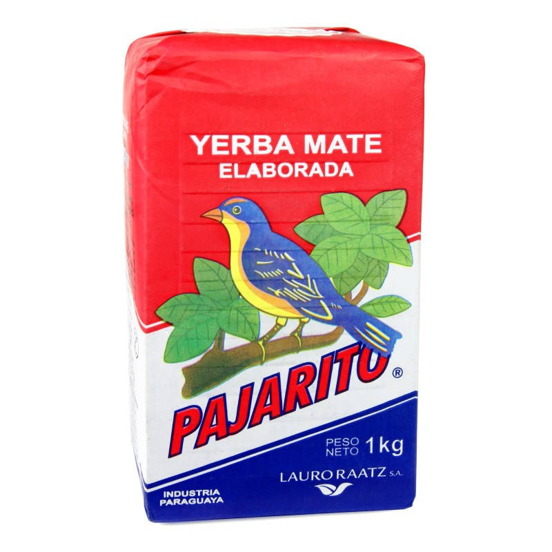 

Yerba mate Pajarito Elaborada 1kg йерба мате