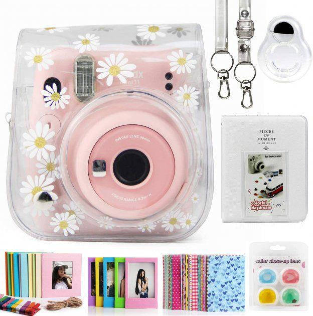 

Комплект Аксессуаров 8 в 1 для Камеры Моментальной Печати Fujifilm Instax Mini 11 Caiul Ромашки (РН446)