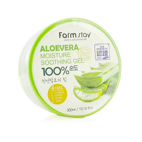 

Увлажняющий и успокаивающий гель с алоэ вера FARMSTAY La Ferme Aloe Vera 300 мл