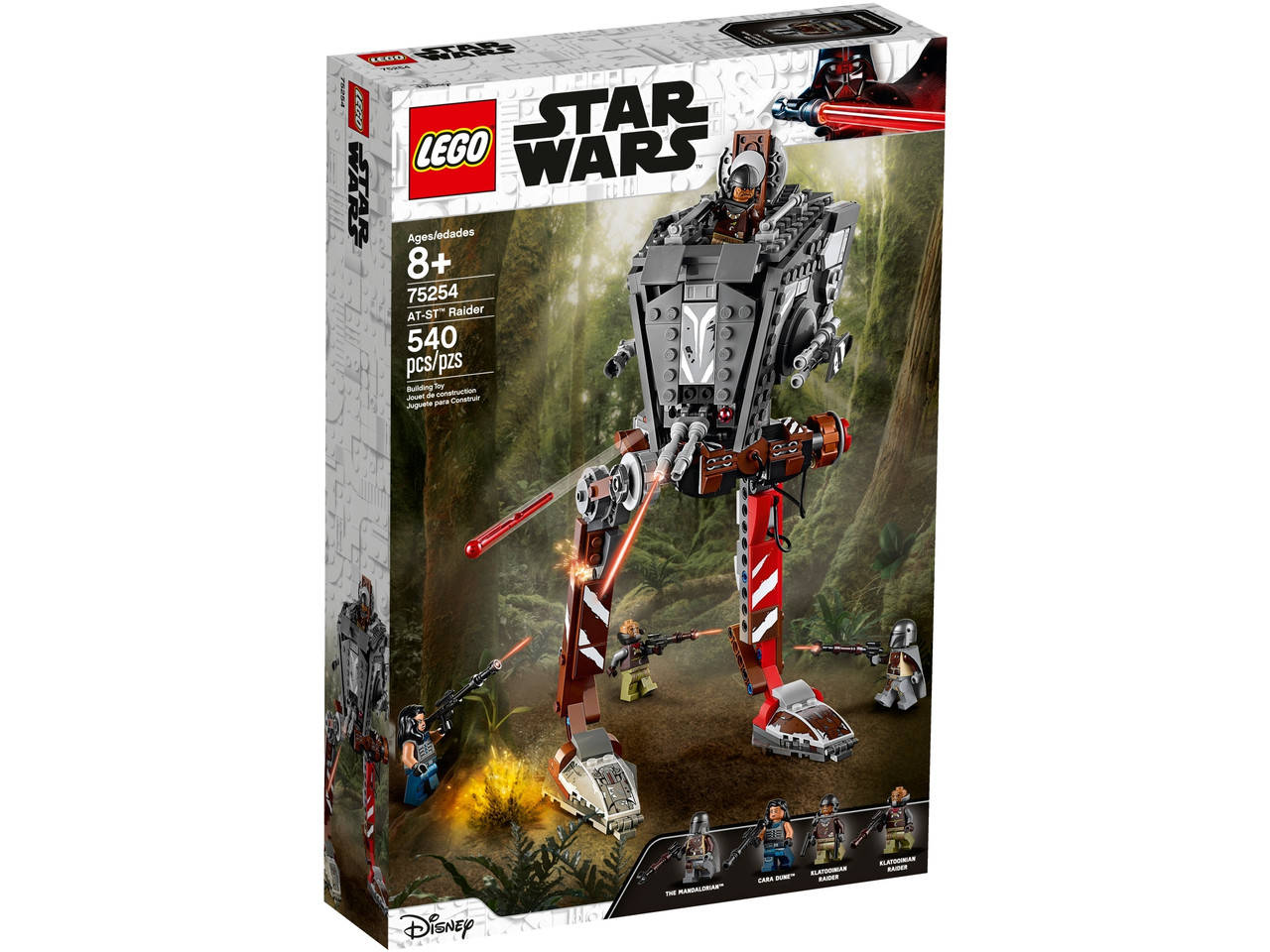 

Конструктор LEGO Star Wars Диверсионный AT-ST (75254)