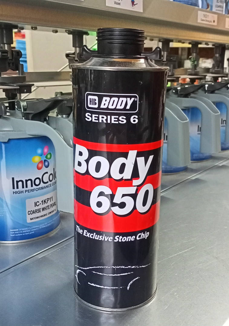 

Антигравийное покрытие BODY 650 1кг (черный)
