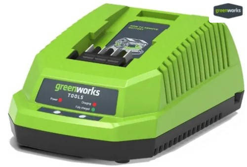 

Универсальное зарядное устройство Greenworks G40C без АКБ