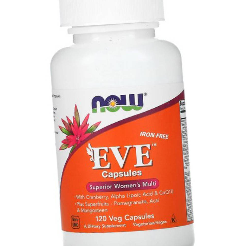 

Мультивитамины для женщин NOW Foods Eve 120 вег капс нау фудс ева