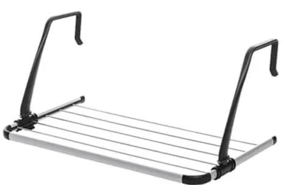 

Навесная складная сушилка Stainless Steel Drying Rack для белья 67,5 х 37,5 х 30 см