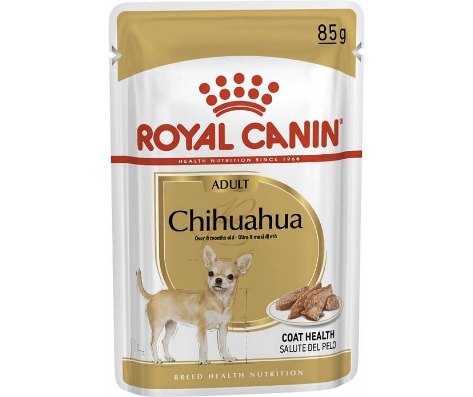 

Влажный корм Royal Canin Chihuahua Adult паштет для собак породы чихуахуа 85г