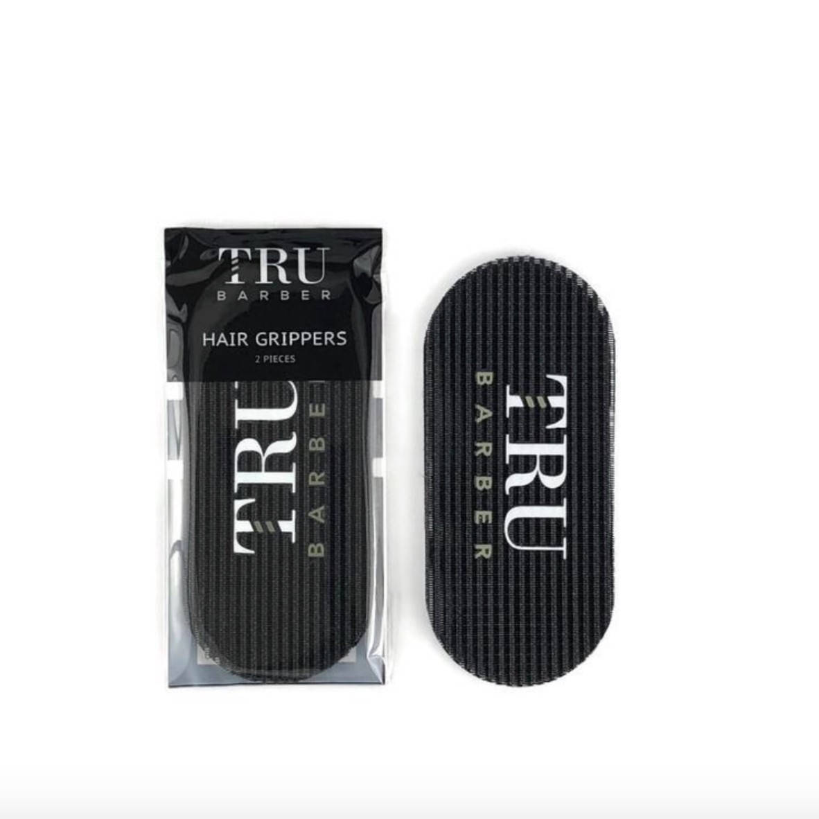 

Стикер-зажимы для волос парикмахеру барберу Tru Barber наклейка Black Черный 2 шт.