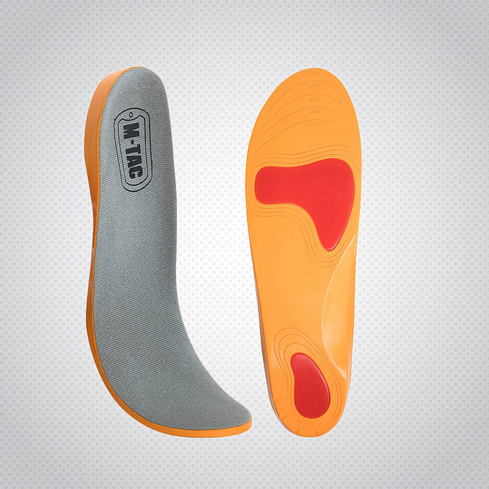

Стельки универсальные M-Tac PU Medium Grey/Orange 41-46