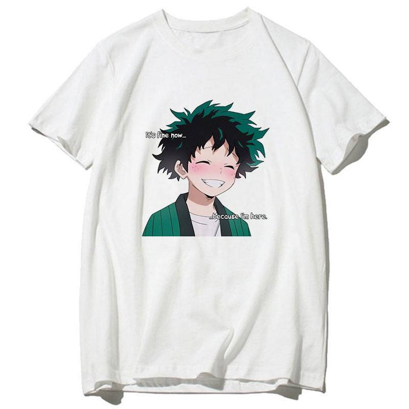 

Футболка My Hero Academia белая Аниме, Белый