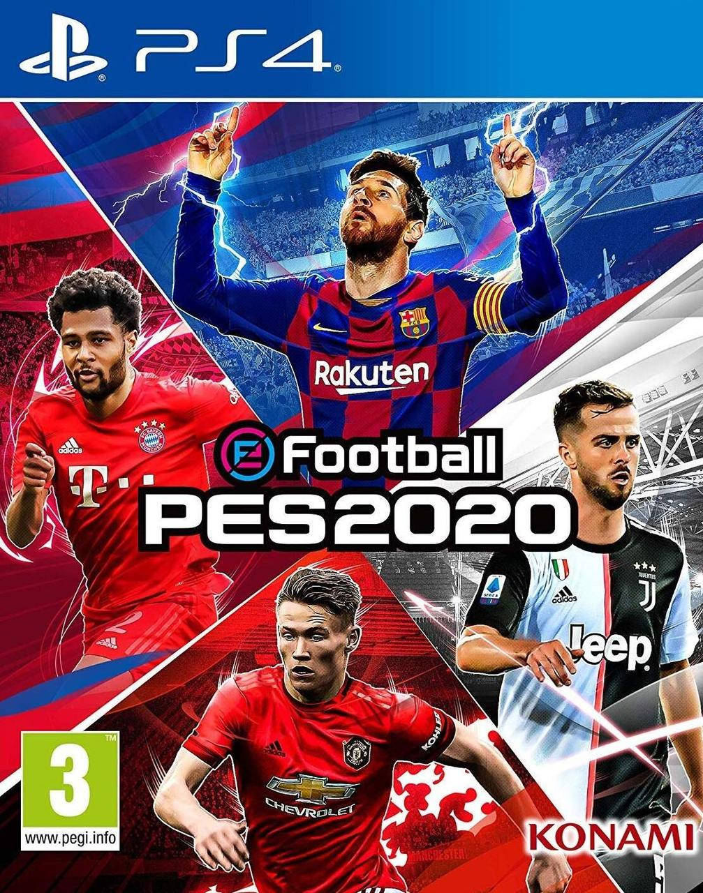 

Игра для игровой консоли Play Station 4, eFootball PES 2020 (БУ)