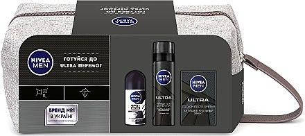 

Набор Nivea Ultra 2 (ash/lot/100ml + sh/foam/200ml + deo/50ml + bag)