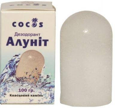

Натуральный солевой дезодорант Cocos Алунит - квасцовый, 100г