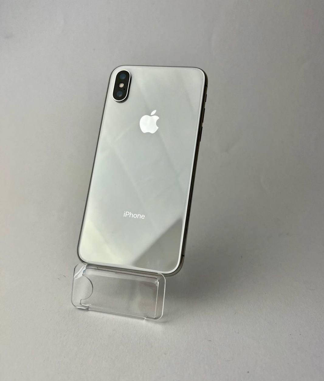 

IPhone X 256Gb Silver | 100% акб, Серый