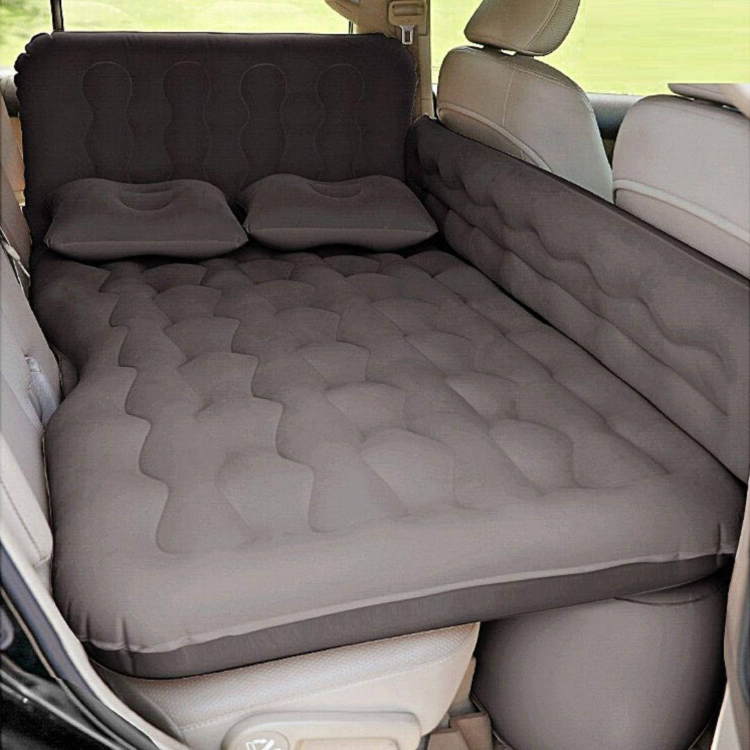 

Надувной автомобильный матрас на заднее сиденье (автоматрас), черный