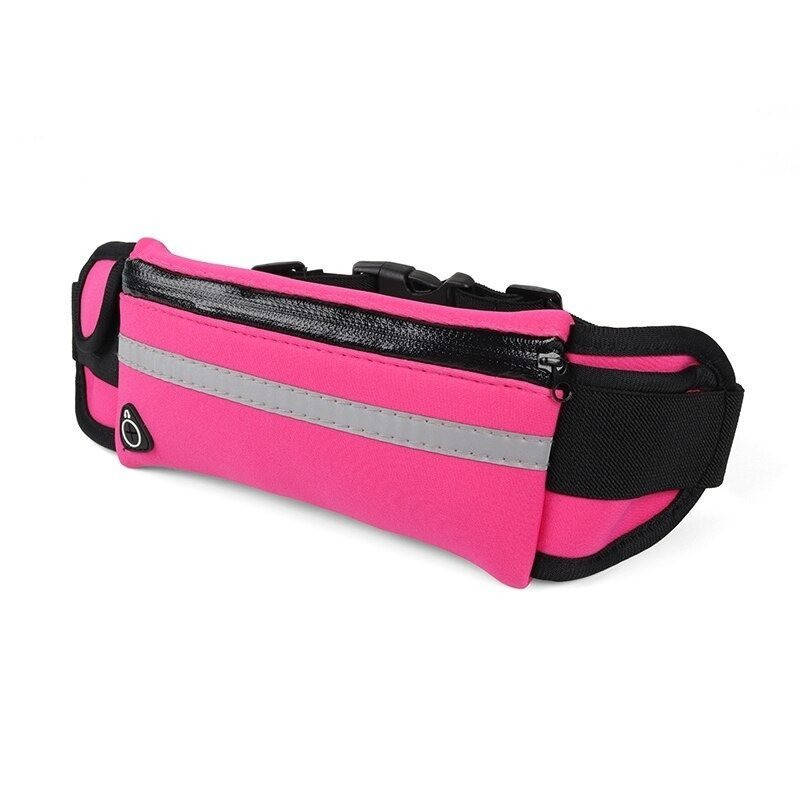 

Непромокаемая сумка на пояс для бега / Поясная сумка для спорта / Cпортивная сумка для фитнеса Розовый