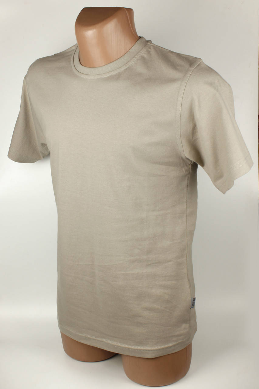 

Футболка тенниска мужская светло-бежевая Mr.Maxx Размеры M L