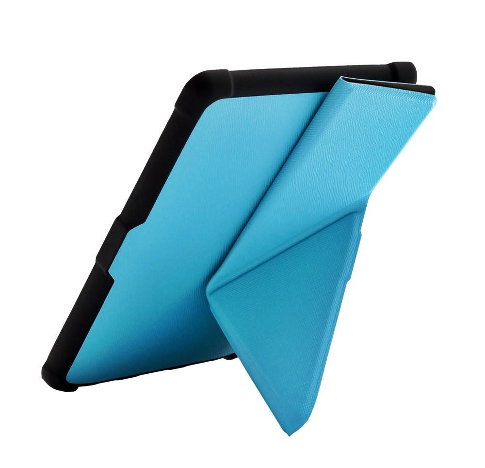 

Чехол PocketBook 632 Touch HD 3 трансформер - голубая обложка Покетбук, Голубой