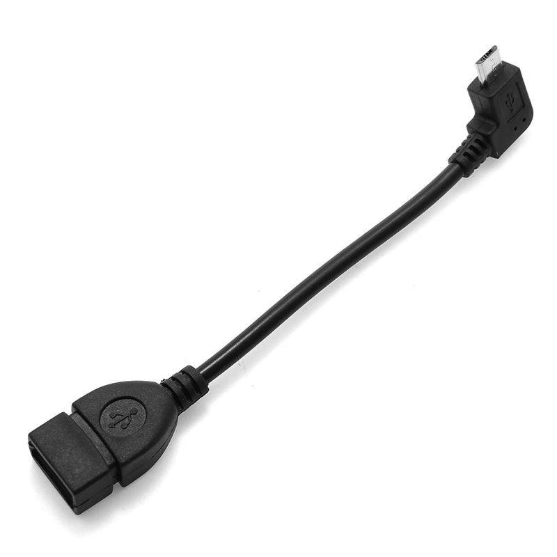 

Кабель OTG microUSB (B) угловой - USB (AF) 0.15м TRY Wire черный новый гарантия 12мес!