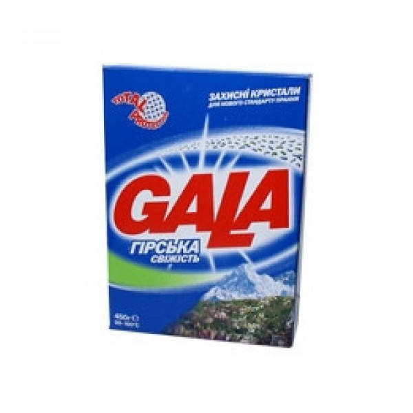 

Порошок для ручной стирки Морская Свежесть 400 гр Gala