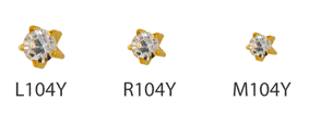 

Серьги гвоздики Studex L104Y в крапане