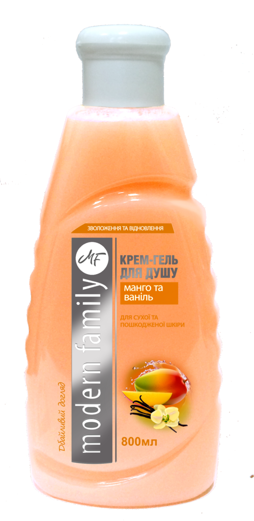 

Крем-гель для душа Modern Family Манго и ваниль 800 мл