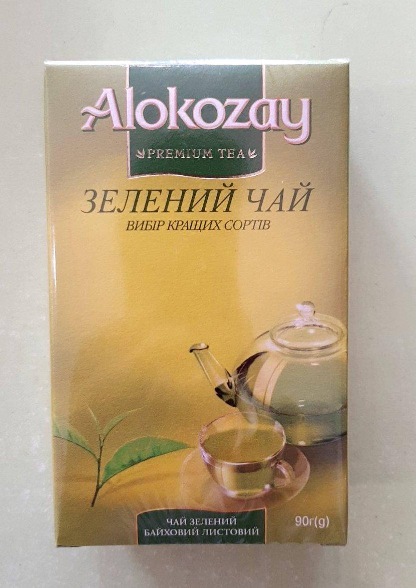 

Чай Alokozay 90 г зелёный
