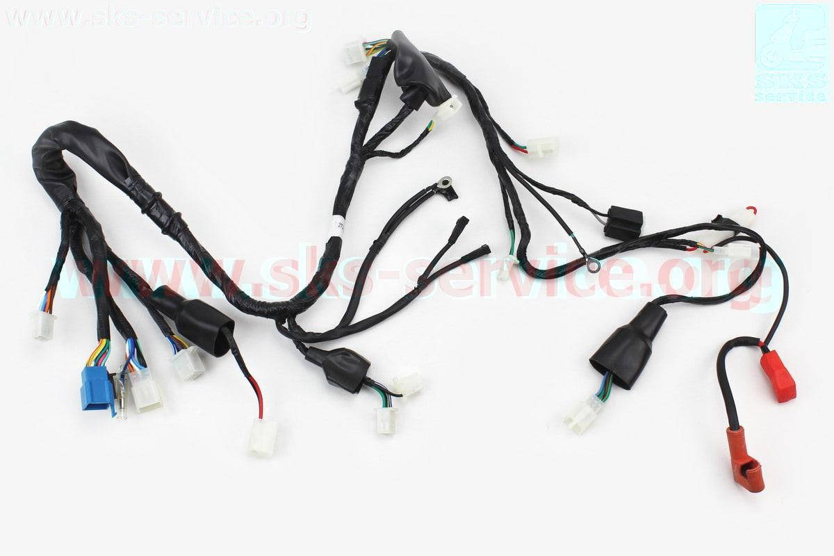 

Проводка центральная комплект на мотоцикл Loncin- LX250GY-3