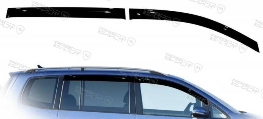 

Дефлекторы окон (ветровики) Volkswagen VW Touran 1 2010-2015, VL - Cobra Tuning, V23510