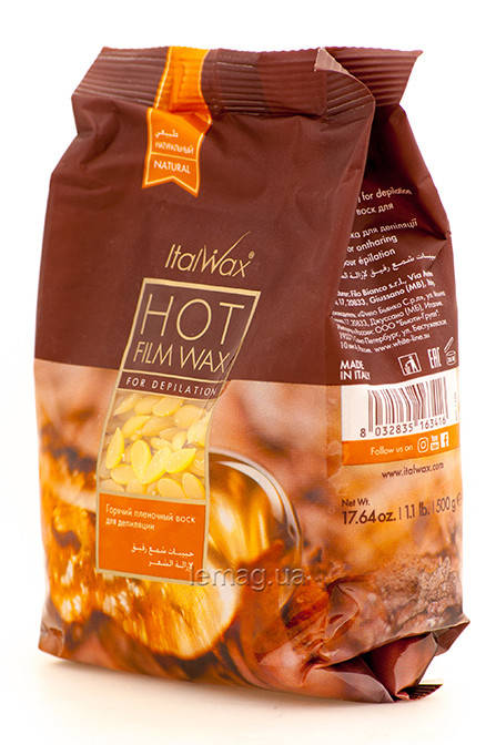 

ItalWax Воск пленочный в гранулах - Натуральный, 500 г