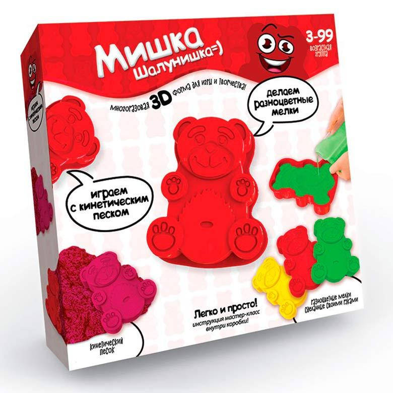 

Набор для творчества DankoToys DT MSH-01-01 Делаем мелки, Мишка-Шалунишка