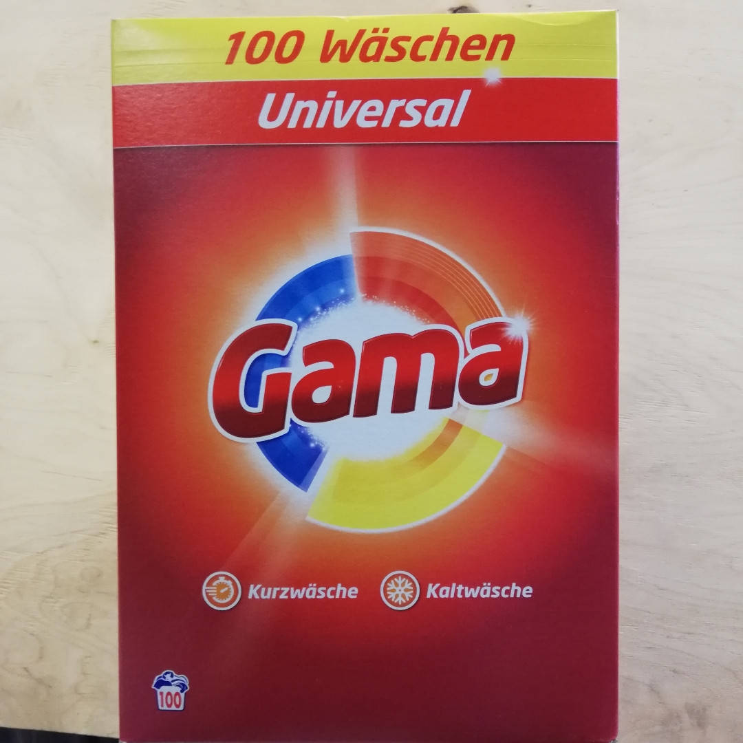 

Gama 100 стирок. 6.5кг.