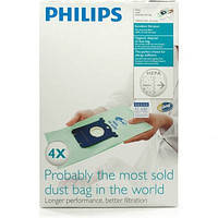 

Набор мешков (4шт) FC8022/04 S-BAG Clinic Anti-Allergy для пылесоса Philips 883802204010