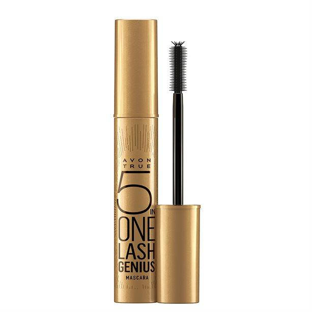 

Тушь 5 в 1 Avon Avon True 5 in One Lash Genius Mascara (blackest black/ чорная), Черный
