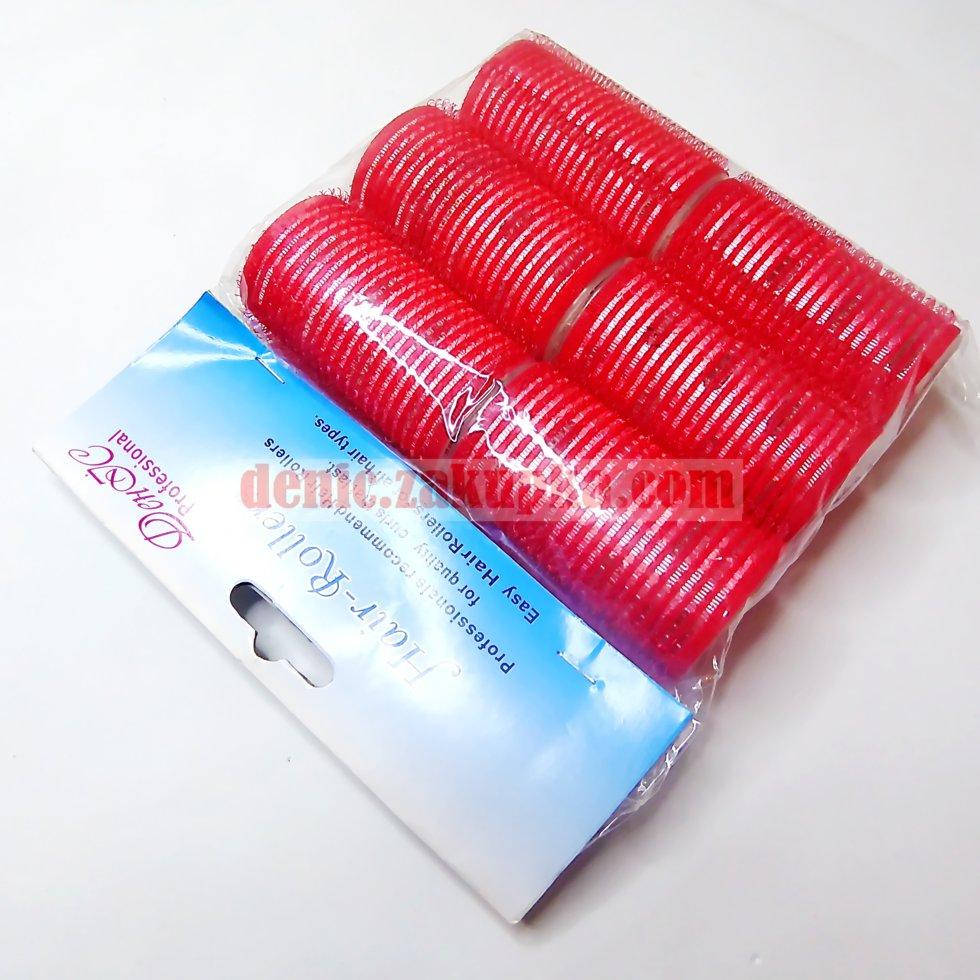 

Бигуди-липучки 32х62 мм. (6 шт) цв. в асс."ДенІС professional"