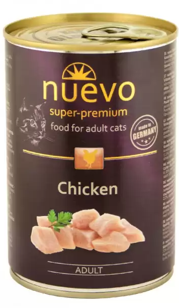 

Nuevo 400г консерва для кошек ( с курицей)