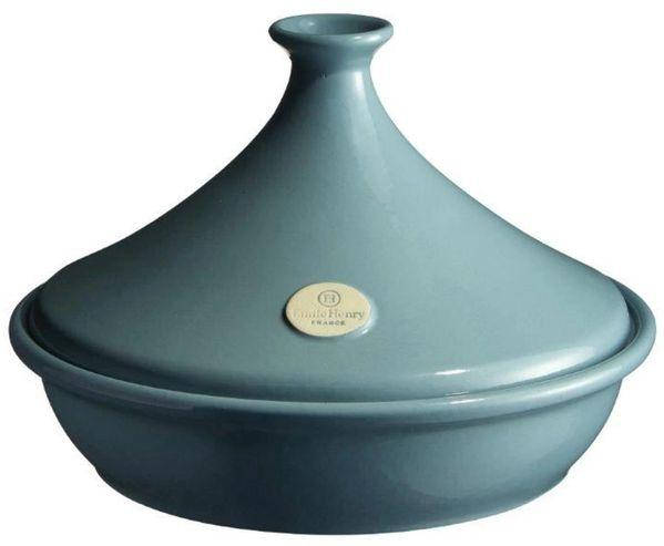 

Тажин Emile Henry 2,5 л 32 см керамічний блакитний (275532), Голубой