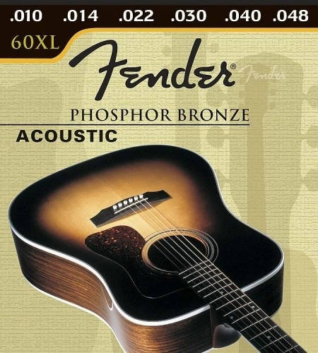 

Струны для акустической гитары Fender 60XL 10-48