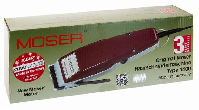 

Профессиональная немецкая машинка для стрижки волос Moser Type 1400 s