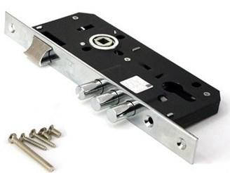 

Замок врезной Avers 2800-CR с отв. планкой хром (Китай)