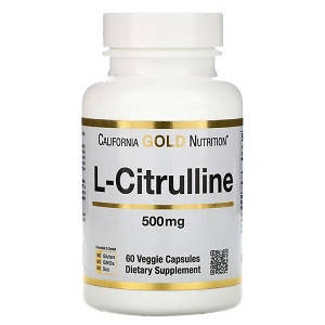 

L-цитруллин California Gold Nutrition L-Citrulline 500 mg (60 капсул.)
