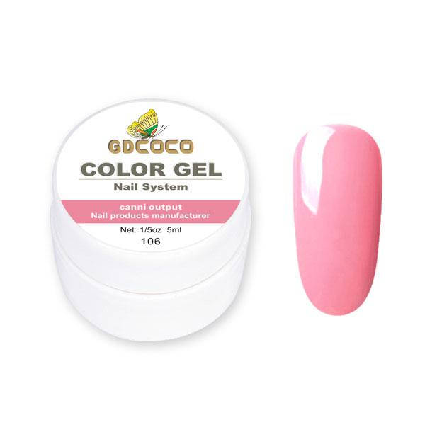 

Гель-краска GD Сосо Color Gel 106 розовый приглушенный 5 ml