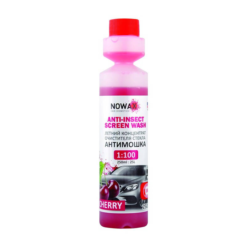 

Омыватель стекла Nowax Anti-Insect Screen Wash Cherry 250мл (NX25225)